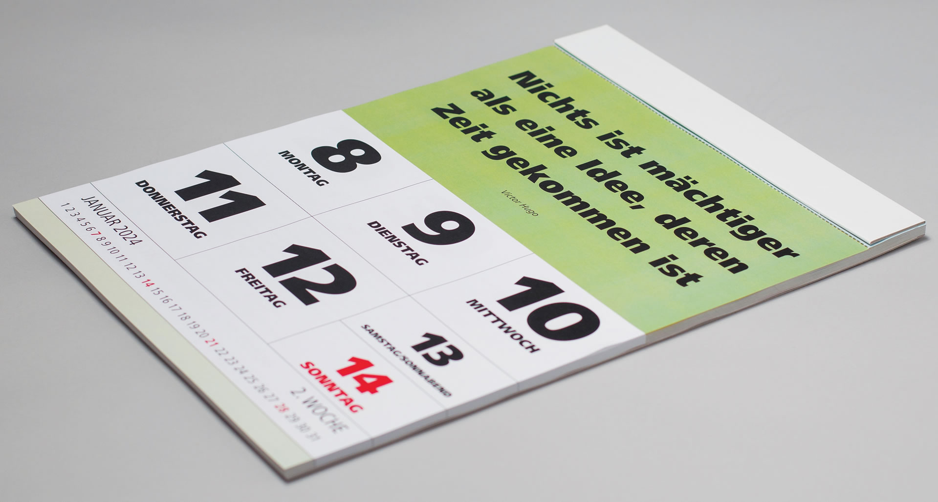 Impressum - Der IMPULS-Spruchkalender mit wertvollen Leitmotiven für 